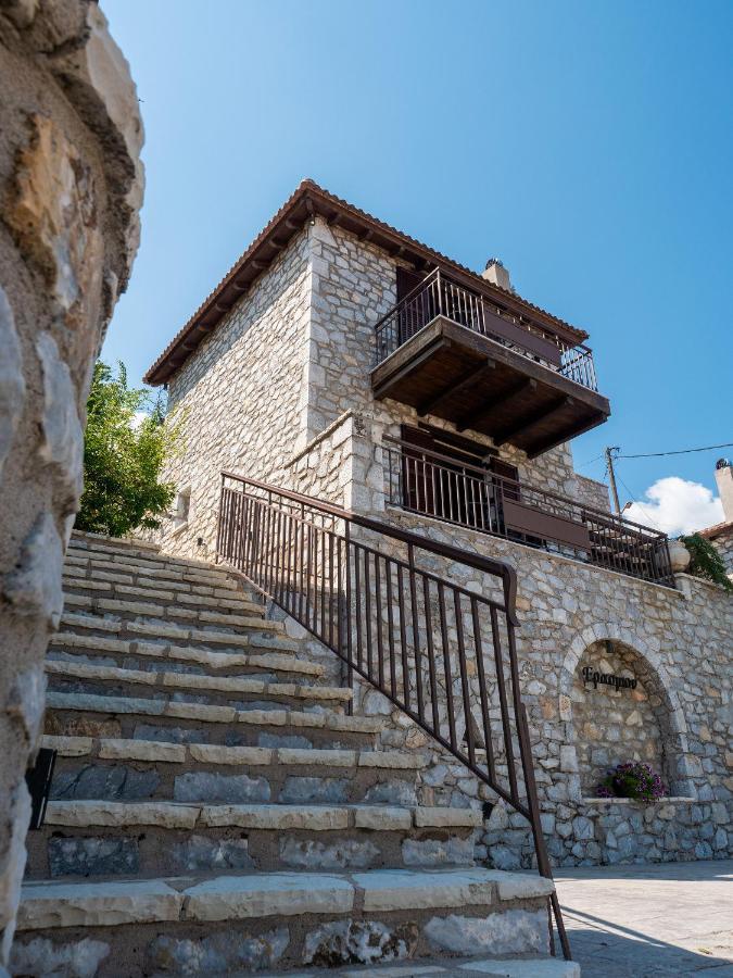 Apartmán Erasmion Áno Dholianá Exteriér fotografie